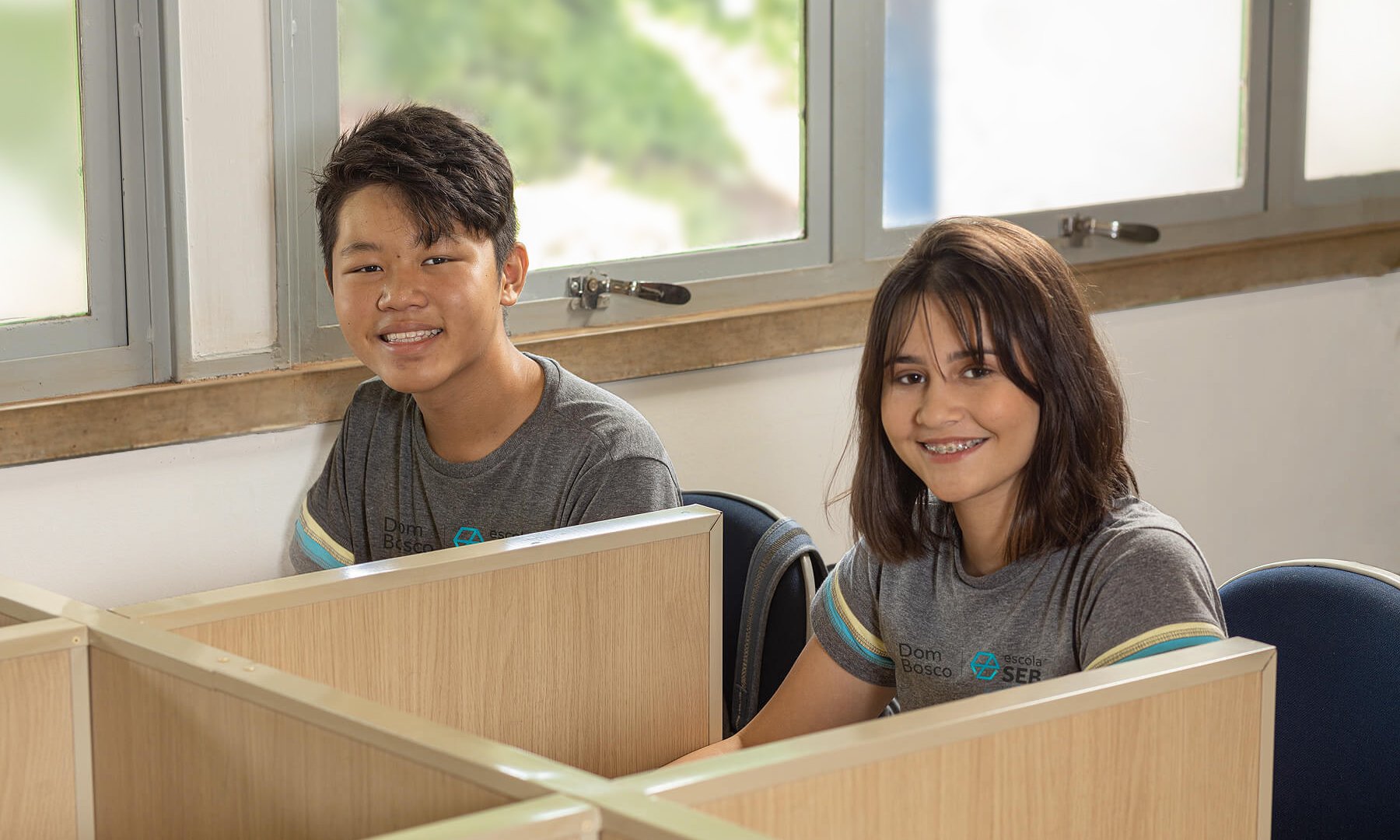 Escola SEB Dom Bosco Bilíngue Batel: educação bilíngue. Curitiba - PR. Ensino Fundamental - Anos Finais.