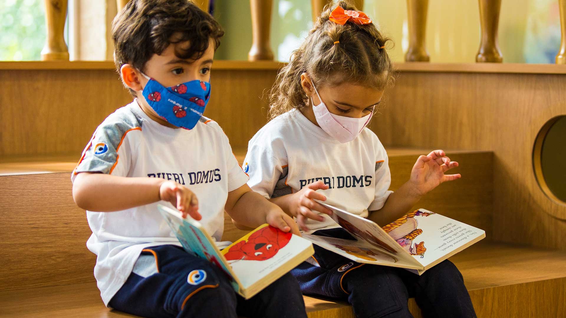 Educação infantil bilíngue em São Paulo - SP. Escola Bilíngue Pueri Domus.